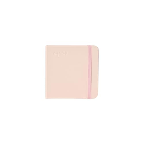 CuppaClip Watercolor Journal 300GSM Fine Grain Art Supplies for Adults Kids Watercolor Pad Wet Media Painting Wood Pulp Paper (Pink, 3.3x3.3in) - color: Pink, size: 3.3x3.3in