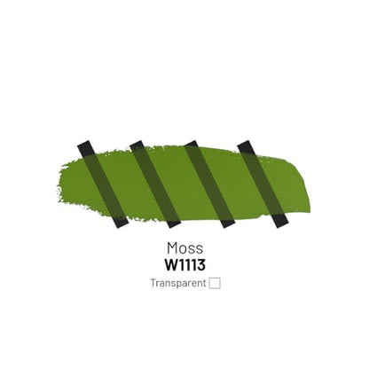 KAMENSKAYA Acrylic Inks for Artists - Moss Acrylic Ink, 3.38 Fl Oz (100 ml) - color: Moss