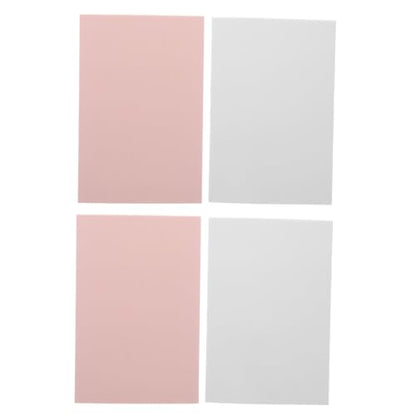 PLAFOPE 4pcs Linoleum Carving Blocks for Printmaking Rubber Block Printing Stamp Making Soft Stamp Carving Kit