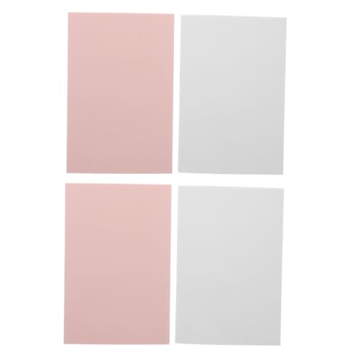PLAFOPE 4pcs Linoleum Carving Blocks for Printmaking Rubber Block Printing Stamp Making Soft Stamp Carving Kit