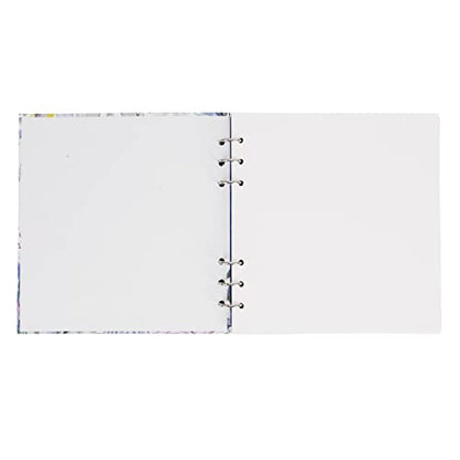 Watercolor Sketchbook - Watercolor Paper Sketch Book | Cold Press | 7.7 x 7.7 in, 20 Sheets, 140lb (300gsm) Heavyweight Paper | Loose-Leaf Binding, Lay Flat Water Journal, for Kids, Amateur - color: Succulent