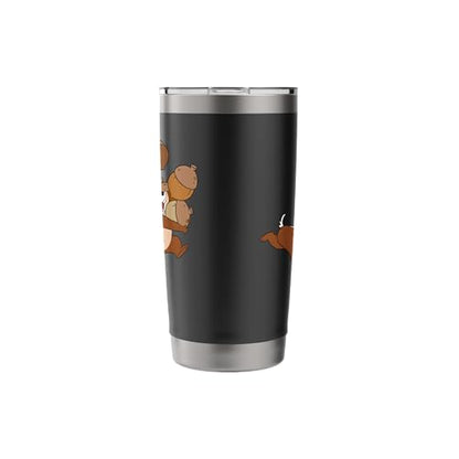 Disney Chip 'n Dale Chipmunks Acorn Run Stainless Steel Insulated Tumbler - color: Black