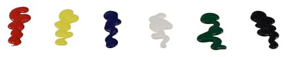 Sax Washable Versatemp Heavy Bodied Tempera Paints, Assorted Colors, 6 Pints