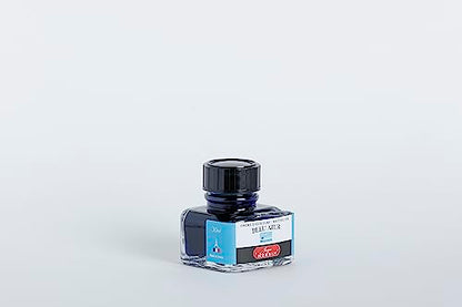 Herbin Fountain Pen Ink - 30ml Bottled - Bleu Azur - color: Bleu Azur, size: 1 fl oz