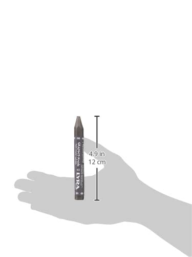 Lyra Graphite Crayons, Assorted Degrees, Non Water-Soluble, Set of 24 Crayons, Black (5623240) - size: 24 Count (Pack of 1), style: Assorted/Non Water-Soluble