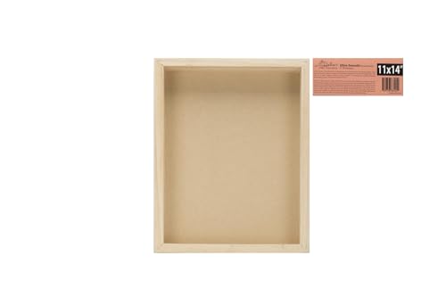 Da Vinci Pro Ultra Smooth Wood Canvas Gesso Board - 2" Deep, Bundle of 4 Medium Rectangle White Acrylic Polymer Gesso Panels for Painting Fine Portraits, Ultra Fine Detail Illustrations and Artwork - size: Medium Rectangular Assortment