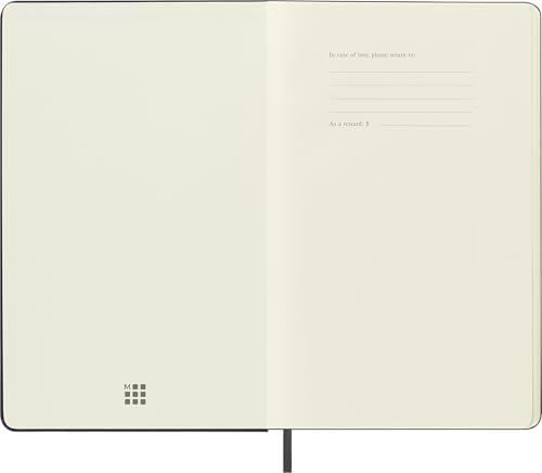 Moleskine Art Plus Sketchbook, Large, Plain, Black, Hard Cover (5 x 8.25)