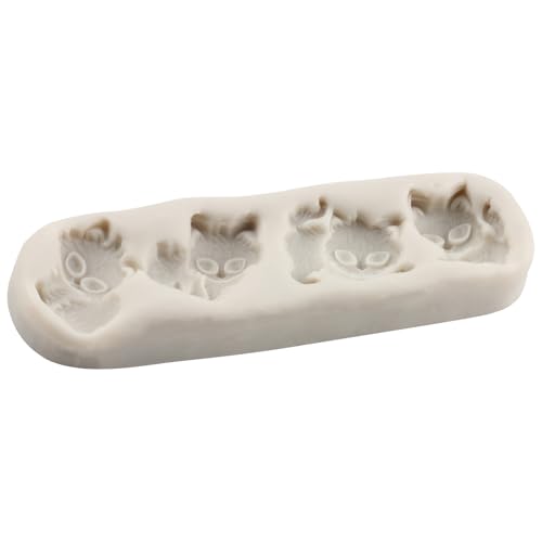 Cat Polymer Clay Mold Animal Cat Silicone Molds for DIY Crafts Epoxy Resin Casting Air Dry Polymer Clay Plaster Jewelry Making - color: Style A