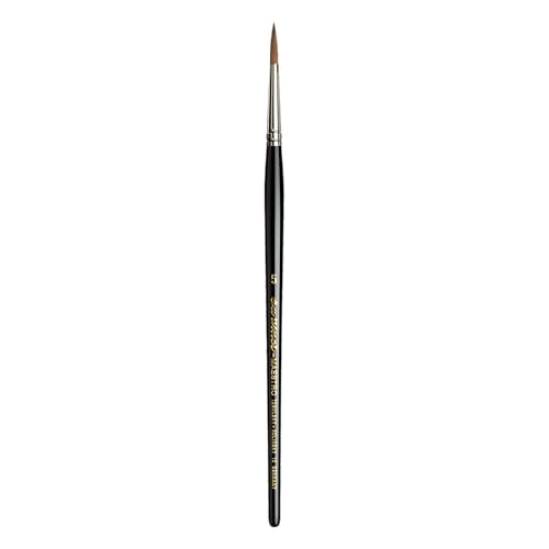 da Vinci Watercolor Series 10 Maestro Paint Brush, Round Kolinsky Red Sable, Size 5 - size: Size 5, style: Round Series 10