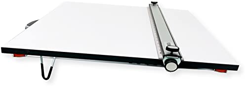 Proartek PK00017 Model PXB31 Portable Drafting Drawing Board 23" x 31"; PXB Series; Adjustable Aluminum Parallel Straightedge; Carry Handle; Architecture Tool for Students and Professionals - size: 23" x 31"