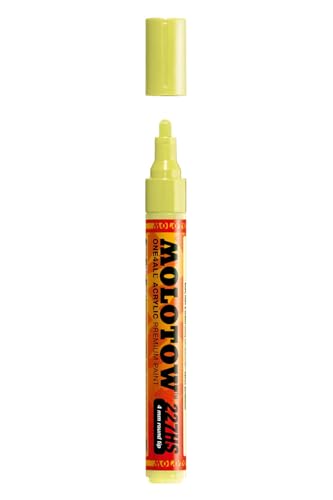 Molotow ONE4ALL Acrylic Paint Marker, 4mm, Poison Green, 1 Each (227.242) - color: Poison Green, style: Paint Marker - 4mm
