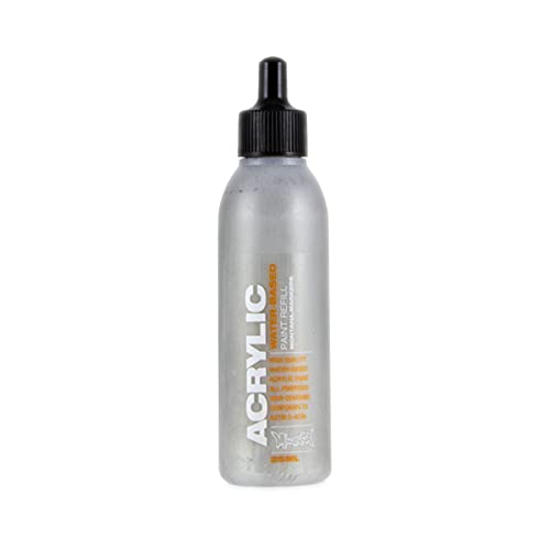 Montana Cans Acrylic Marker Ink Refills, 25ml Bottle, Iron Curtain (MR25IC) - color: Iron Curtain, size: 0.8 fl oz