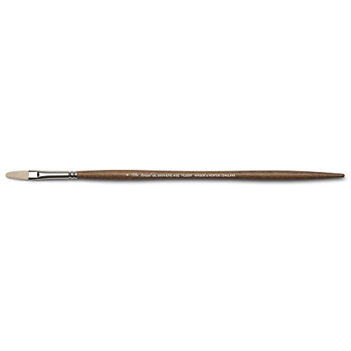 Winsor & Newton Artists' Oil Synthetic Brush, Filbert #4 - style: Filbert #4