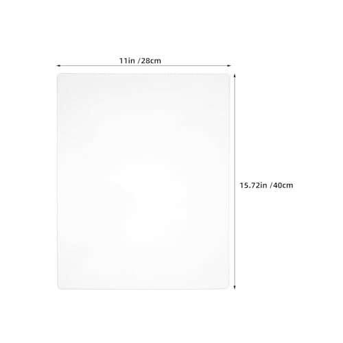 LALAFINA A3 Clear Gel Plate for Printmaking, Transparent Monoprinting Plate Reusable Art Supplies for Card Making, Scrapbooking, DIY Crafts