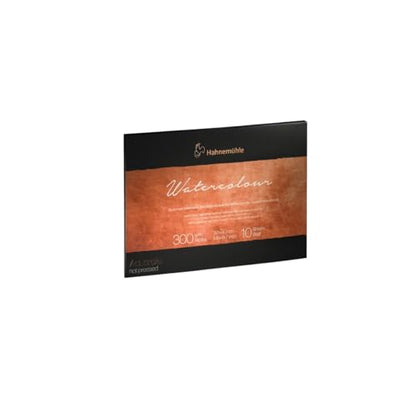 Hahnemuhle Collection Watercolor 300 Block Hot Pressed 11.8x15.7 Inches 300 GSM