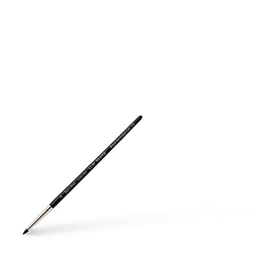 Taper Point 0 Extra Firm Painting Shaper Brush - Black