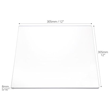 QWORK 12" x 12" Gel Printing Plate for Monoprinting, Reusable Plate for Printmaking, Card Making, Scrapbooking, Journaling, Fabric & Paper Crafts