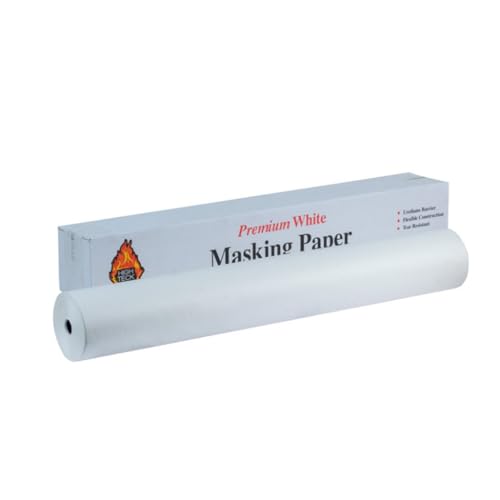 High Teck Products 36" X750 White Guard Masking Paper