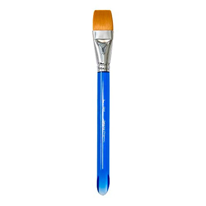 Sterling Edwards Signature Series Watercolor Artist Paint Brush - Flat - 1 inch - Single Paintbrush - size: Flat - 1 inch