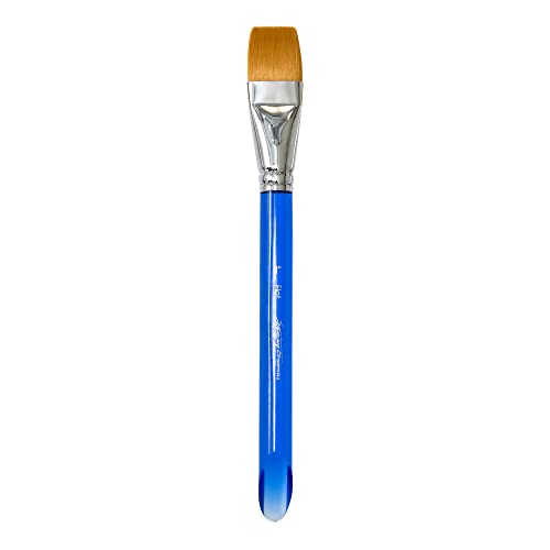 Sterling Edwards Signature Series Watercolor Artist Paint Brush - Flat - 1 inch - Single Paintbrush - size: Flat - 1 inch