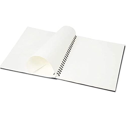KINGART Hardcover Sketchbook Journal – 9x12 Inch, 1-Pack – Heavyweight Acid-Free Blank Drawing Notebook for Studio Sketching and Art Preservation