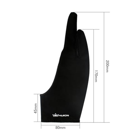 HUION Artist Glove for Drawing Tablet (1 Unit of Free Size, Good for Right Hand or Left Hand) - Cura CR-01