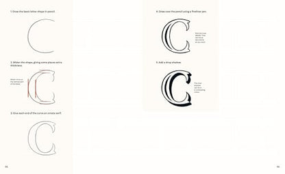 Creative Hand Lettering from A to Z: Make Every Letter Beautiful with 26 Complete and Colorful Alphabets