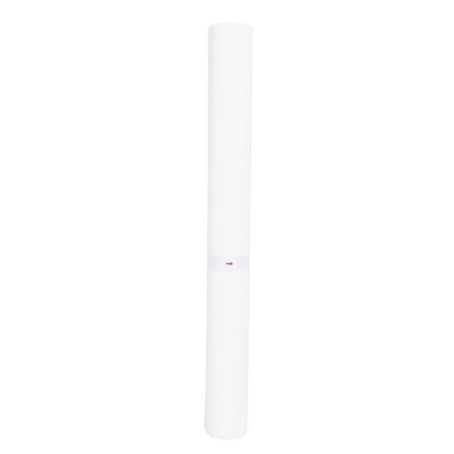 Omabeta Translucent Pattern Paper Roll, 24 Inch White Sketching Tracing Paper for Drawing Sewing Drafting and Design Sketches, Suitable for Beginners Professionals Artists (62cmx23m) - size: 62cmx23m