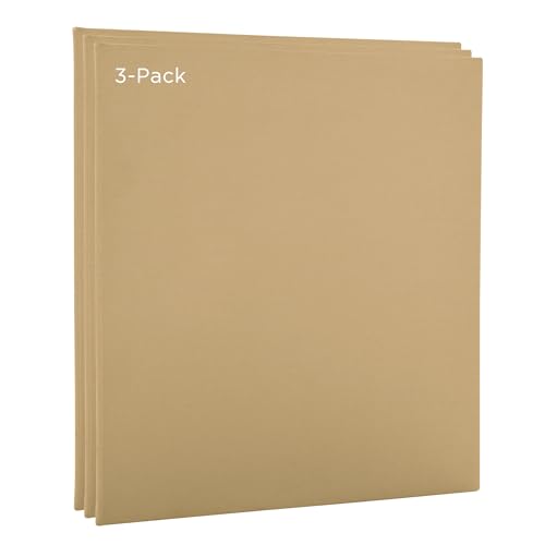 Paramount Pro-Tones All-Media Toned Canvas Panels 3-Pack - Triple-Primed 100% Cotton Canvas, Non-Reflective Colors - Dune 12x16 - color: Dune, size: 12x16"