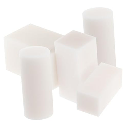 HOMSFOU 5Pcs Carving Rubber Blocks for DIY Crafts Flexible Rubber Bricks for Stamp Making for Beginners and Professionals for Scrapbooking and Card Making