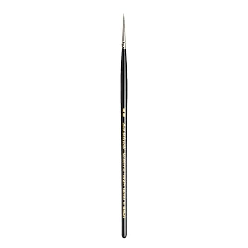 da Vinci Watercolor Series 10 Maestro Paint Brush, Round Kolinsky Red Sable, Size 2/0 - size: Size 2/0, style: Round Series 10