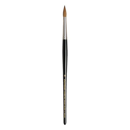da Vinci Watercolor Series 10 Maestro Paint Brush, Round Kolinsky Red Sable, Size 9 - size: Size 9, style: Round Series 10