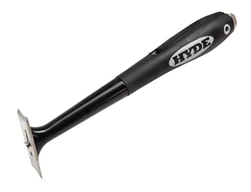 Hyde Contour Paint Removal Scraper for Heat Gun Use with 6 Blade Profiles | Removes paint from molding, trim and detailed profiles while helping keep hands farther from heat, 10460 - style: Heat Gun Safe Contour Scraper