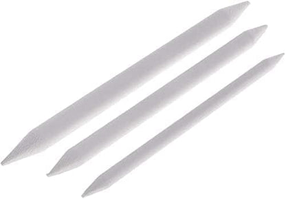 3 Sizes Blending Smudge Stump Stick Art Drawing Tools Deft Art Pencils, Drawing Pencils Sketch White Pens for Artists Students Beginner for Student Artist Charcoal Sketch Drawing Tools