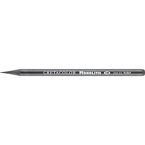 CRETACOLOR Monolith Woodless Graphite Pencil, 2B