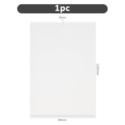 SUPERFINDINGS 4.72x3.14inch Gel Printing Plate Monoprinting Print Plate Clear Transparent Reusable Plate Printmaking Supplies for Printmaking Ink Paint Art Supplies - size: 4.72"x3.15"
