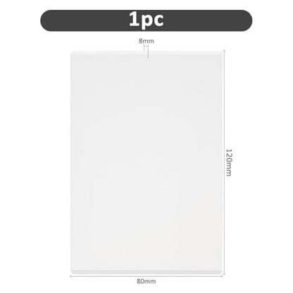 SUPERFINDINGS 4.72x3.14inch Gel Printing Plate Monoprinting Print Plate Clear Transparent Reusable Plate Printmaking Supplies for Printmaking Ink Paint Art Supplies - size: 4.72"x3.15"