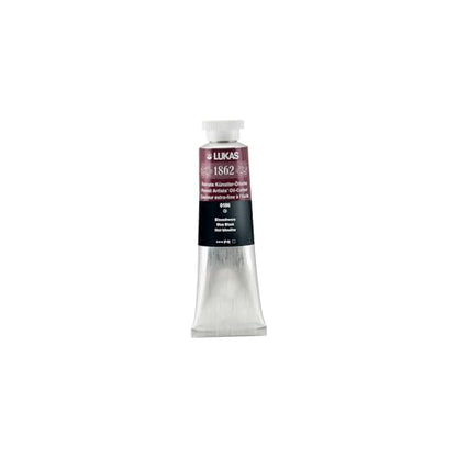 Lukas 1862 Professional German Oil Paint, Blue Black 37 mL - w/Beeswax & Non-Yellowing Sunflower Oil, Short Drying Time, Smooth, Outstanding Lightfastness - color: Blue Black, size: 1.25 Fl Oz (Pack of 1)