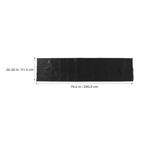 Holibanna 2pcs Black Carbon Transfer Copy Paper Sheets for Tracing and Creative Projects on Canvas and Fabric, Enhanced Clarity with Advanced Graphite Technology, Optimal Size for Large