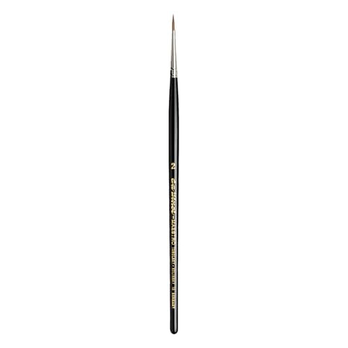 da Vinci Watercolor Maestro Series 10 Size 2 - Sharp Round - Maestro Kolinsky Red Sable - The Finest Kolinsky Available - Made in Germany - size: Size 2, style: Round Series 10
