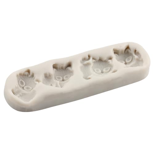 Cat Polymer Clay Mold Animal Cat Silicone Molds for DIY Crafts Epoxy Resin Casting Air Dry Polymer Clay Plaster Jewelry Making - color: Style A