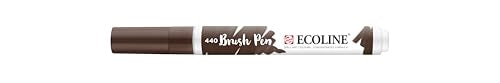 Ecoline Brush Pen Sepia deep 440 (11504400) - color: Sepia Deep