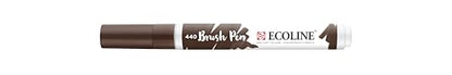 Ecoline Brush Pen Sepia deep 440 (11504400) - color: Sepia Deep