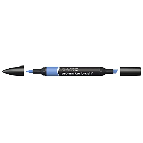 Winsor & Newton Promarker Brush, China Blue - color: China Blue