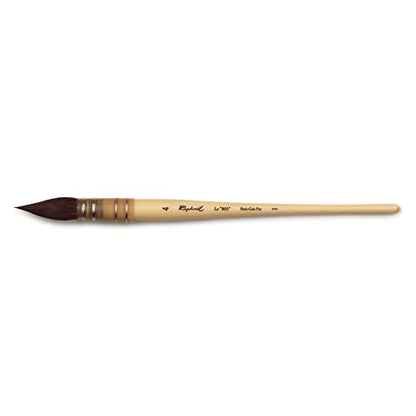 Raphael Kazan Squirrel Quill Mop Brush, 04 - size: 4