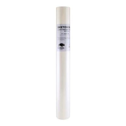 Hyatt's Nickel White Sketch Tracing Paper Roll, 18 Inch x 50 Yards | White Translucent Paper Vellum; Lightweight Trace Paper for Drawing, Sketching, Drafting, Copying and Overlay