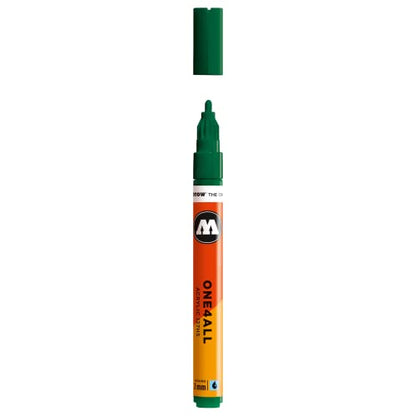 Molotow ONE4ALL Acrylic Paint Marker, 2mm, Mister Green, 1 Each (127.209) - color: Mister Green, style: Paint Marker - 2mm