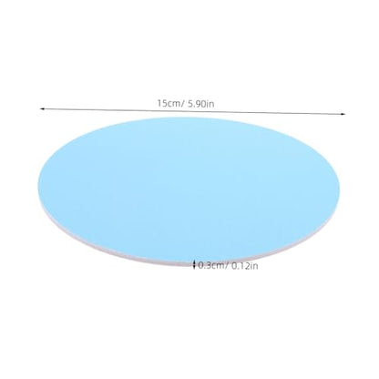 Homoyoyo Linoleum Carving Blocks for Printmaking Round PVC Stamp Making Blanks Tools for Stamps and Engraving Projects