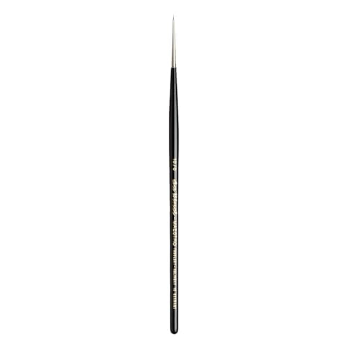da Vinci Watercolor Series 10 Maestro Paint Brush, Round Kolinsky Red Sable, Size 10/0 (36809) - size: Size 10/0, style: Round Series 10