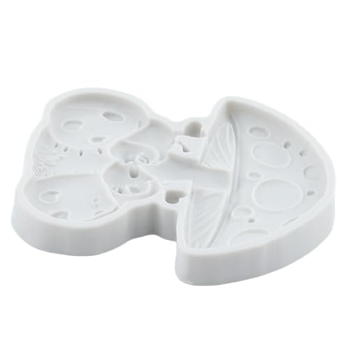 Mushroom Ladybug Polymer Clay Mold Mushroom Silicone Molds for DIY Crafts Epoxy Resin Casting Air Dry Polymer Clay Plaster Jewelry Making - color: Style G